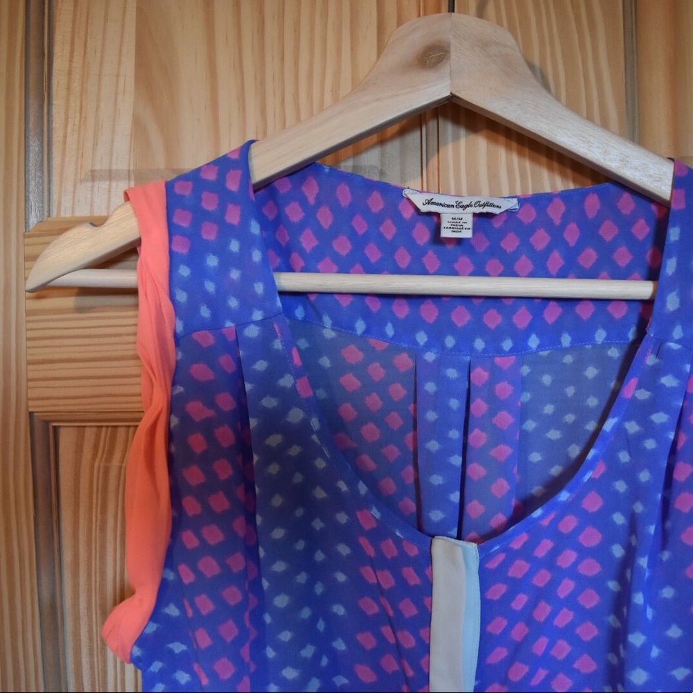 American Eagle Outfitters Button Down Tank